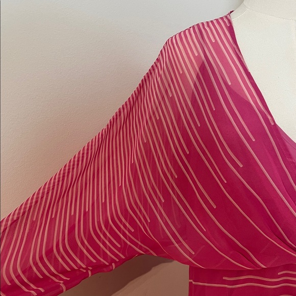 BGBGMAXAZRIA Sunburst High/Low Chiffon Dress - Picture 11 of 17